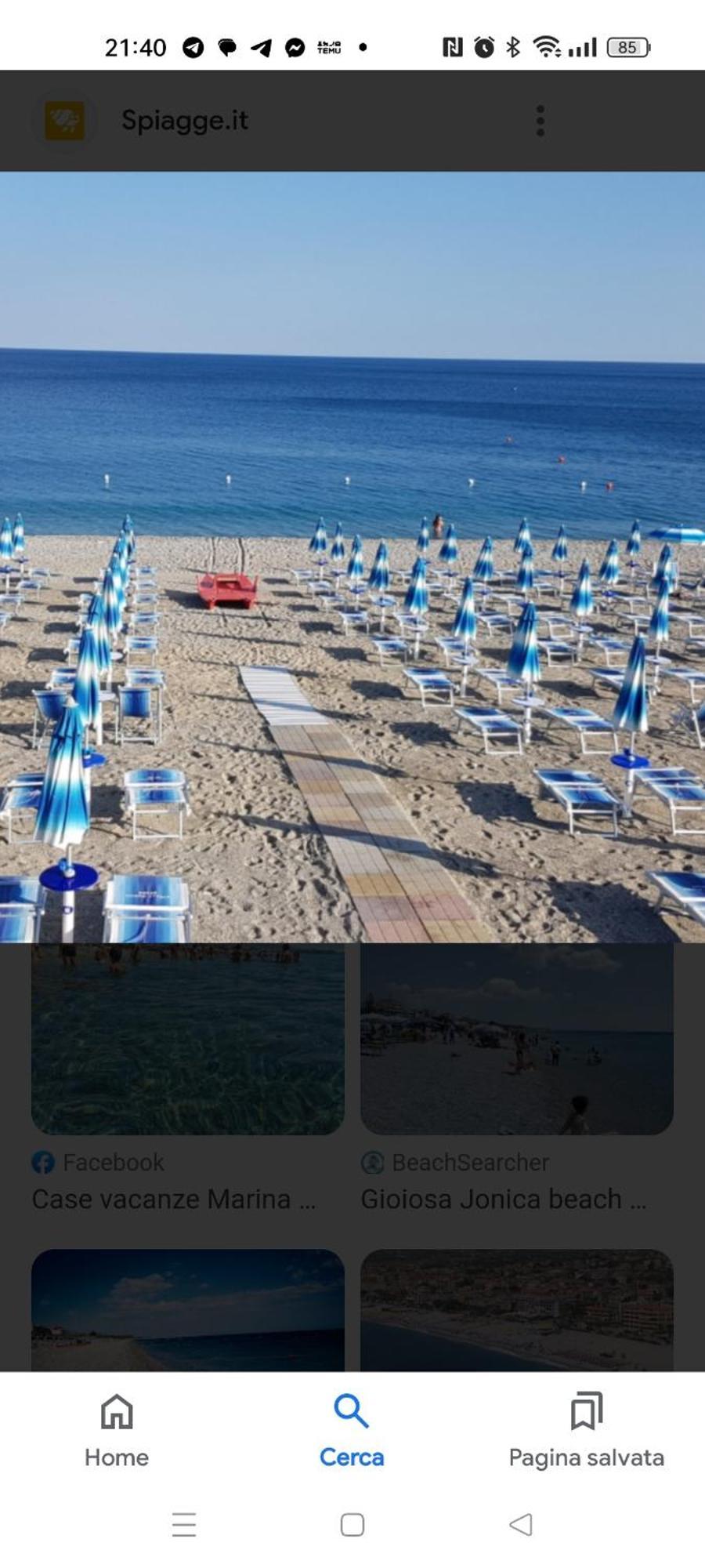 Bandiera Blu مارينا دي جيويسا يونيكا المظهر الخارجي الصورة